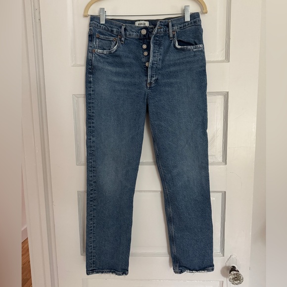 Agolde Riley Cropped Jean - Picture 1 of 5